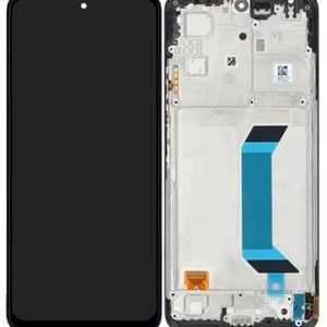 LCD ekraan Xiaomi Redmi Note 12 5G/Poco X5 5G puuteekraaniga raamiga must originaal (teeninduspackett)