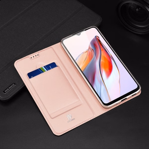DUX DUCIS wallet ümbris SKIN PRO jaoks REDMI 12C sinine