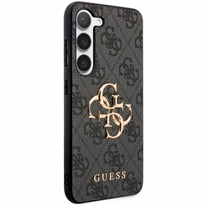 Guess GUHCS23S4GMGGR S23 S911 серый/серый жесткий кейс 4G Большой металлический логотип