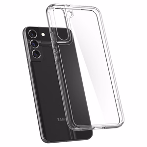 Spigen Ultra hübriidkott Samsung Galaxy S22 jaoks - läbipaistev
