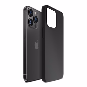 3mk Silicone Ümbris jaoks iPhone 16 Pro Max - must