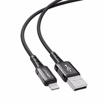 Acefast kaabel MFI USB - Lightning 1.2m, 2.4A must (C1-02 must)