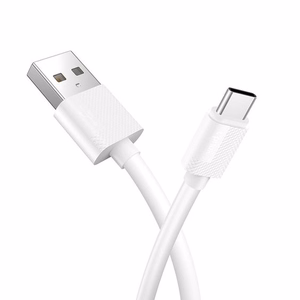 CABLE T-PHOX NETS TYPE-C WHITE 3A ; PVC ; 1,2M