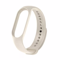 Silikoon strap jaoks XIAOMI Mi Band 5 / 6 / 7 sand (11)