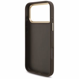 GUESS ümbris jaoks IPHONE 17 Pro Max GUHCP17XP4G4BCSW (PU W/ Big 4G Classic & Big Strap Metal Buttons) brown