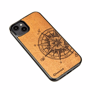 Bewood Traveler Merbau wooden ümbris jaoks iPhone 15 Plus