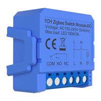 1-channel ZigBee lüliti module koos voltage-free contact Avatto ZWSM16-DC32V-1