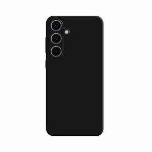 3mk Silicone Ümbris jaoks Samsung Galaxy S24 FE - must
