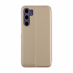 Fold Mirror View Case for Samsung Galaxy A14 4G / A14 5G kuldne