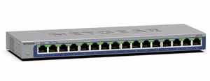 Netgear GS116 – halduseta 2. kihi gigabitine Etherneti võrgulüliti, must