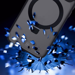 3mk Smoke Ümbris Mag&Alus jaoks iPhone 17 Pro Max - must