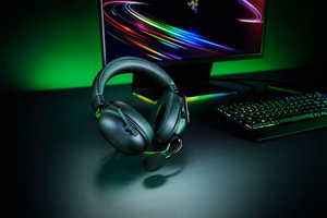 Razer Blackshark V2 X kõrvaklapid juhtmega peapael mängude mustad, rohelised