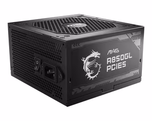 MSI MAG A850GL PCIE5 toiteplokk 850 W 20+4 kontaktiline ATX ATX must