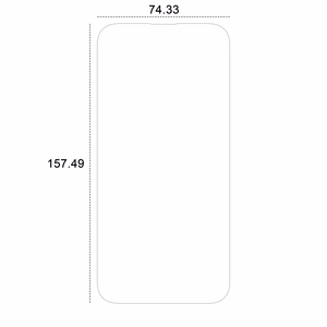 Etteri hybrid glass jaoks iPhone 16 Plus 6,7"