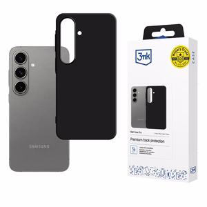 3mk Matt Case Pro ümbris Samsung Galaxy A57 jaoks, matt must