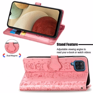 Чехол Cat-Dog Samsung A346 A34 5G розовый
