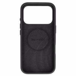 Liavec Silky ümbris metallist kaameraraamiga mudelile iPhone 18 Pro/17 Pro, must