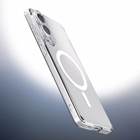 SPIGEN ümbris ULTRA HYBRID MAG compatible with MagSafe jaoks SAMSUNG S25 Edge clear valge