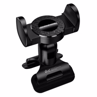 Borofone autohoidja BH142 tugi kleepuv alus must