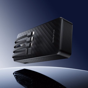 Borofone Akupank 20000mAh BJ84A Smooth - USB - with USB, Type C, Lightning and Micro USB cables must