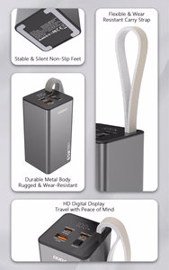 Väline aku Dudao K65+ 65W 30000mAh must