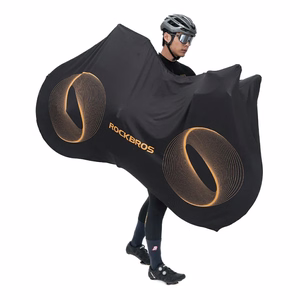 Rockbros D97 elastne kate 24"-29" elektri-, gravel- ja mägijalgratastele ning 700C maanteejalgratastele - must