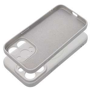 SILICONE MAG ÜMBRIS compatible with MagSafe jaoks IPHONE 15 Pro titanium