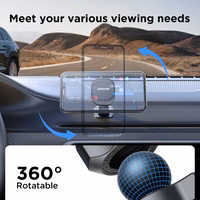 Joyroom JR-ZS400 magnetic car phone hoidja on the dashboard - must