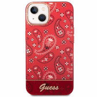 Guess GUHCP14MHGBNHR iPhone 14 Plus 6.7" punane/punane hardcase Bandana Paisley