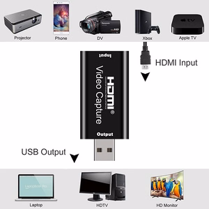 HDMI–USB2.0 videosalvestusseade, 1080p 60Hz