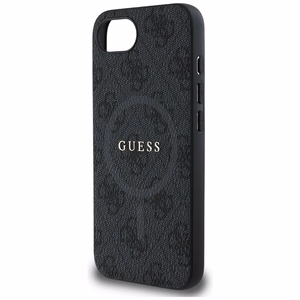 Guess PU Leather 4G Colored Ring Ümbris with MagSafe jaoks iPhone 16e - must