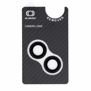 Закалённое стекло Tel Protect 3D Lens Aramid Series на камеру для Iphone 14/14 Plus/16E/17E (линз 2 шт.)
