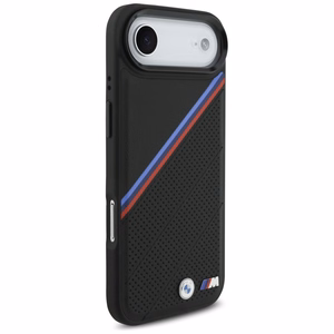 BMW M Tricolor Metal Logo MagSafe Ümbris jaoks iPhone 17 Air - Must