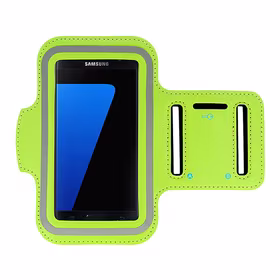 Armband SLIM Type 1 Ümbris jaoks Iphone 15 Pro Max/16 Pro Max/Samsung A15/A16/A25/A34/A55/M35/S20 FE/S24 FE/S24 Plus/S24 Ultra (6,0 Inches) LIME