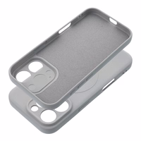SILICONE MAG ÜMBRIS compatible with MagSafe jaoks IPHONE 16 Pro titanium