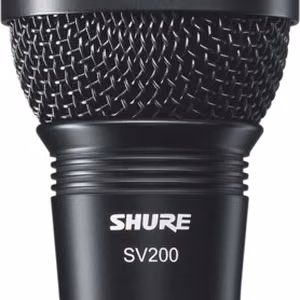 Shure SV200 – dünaamiline karaokemikrofon, must
