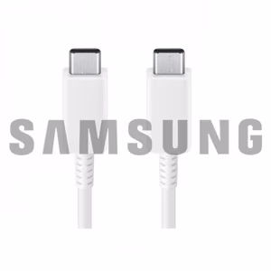 USB kaabel Samsung EP-DX510JWEGEU valge 180cm Type-C/Type-C (kuni 5A) / 100% originaal /