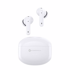 FORCELL F-AUDIO Clear Sound wireless earphones bluetooth TWS valge