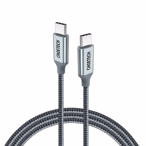 Choetech XCC-1002-GY USB-C - USB-C PD QC kaabel 100W 5A 480Mb/s 1.8m - hall