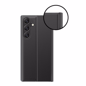 New Sleep Ümbris Flip Cover with Stand Function jaoks Samsung Galaxy A26 - must