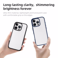 Rock Guard Series Ümbris jaoks Iphone 16 Pro Max läbipaistev-hall