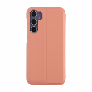 Fold Mirror View чехол для Samsung Galaxy A14 4G / A14 5G розовый