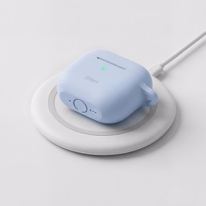 Etteri silikoonümbris AirPods 4 helesinine