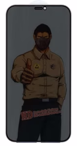 Screen protection glass "Privacy ESD Anti-Static Dust Proof" Apple iPhone 17 Pro Max must bulk