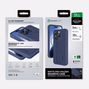 Amazing Thing Matte Pro Mag Ümbris 12FT IP156.1PMPBU jaoks Iphone 15 Pro tumesinine
