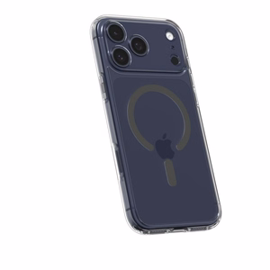Spigen Ultra Hybrid Mag Чехол совместимый с MagSafe для iPhone 17 Pro прозрачный графит
