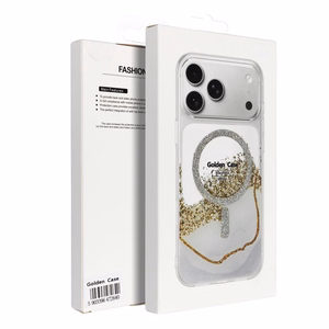 MagSafe'iga ühilduv Golden ümbris iPhone 15, valge