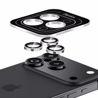 Benks Tempered glass Glass Warrior Metal Lens Protector on camera jaoks Iphone 17 (lens 2 pieces) must