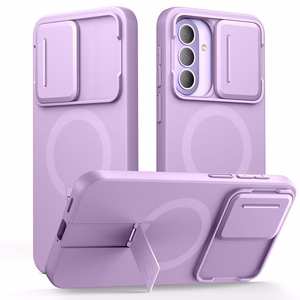 Tech-Protect Kevlar Aura MagSafe ümbris Samsung Galaxy A57 jaoks, lilla
