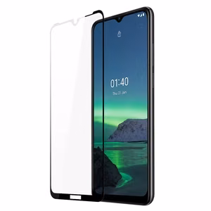 Dux Ducis 10D karastatud klaasist kaitsekile täiskaitsega raamiga Nokia 1.4 läbipaistev (karbisõbralik)